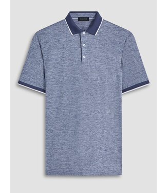 BUGATCHI Navy Mix Polo