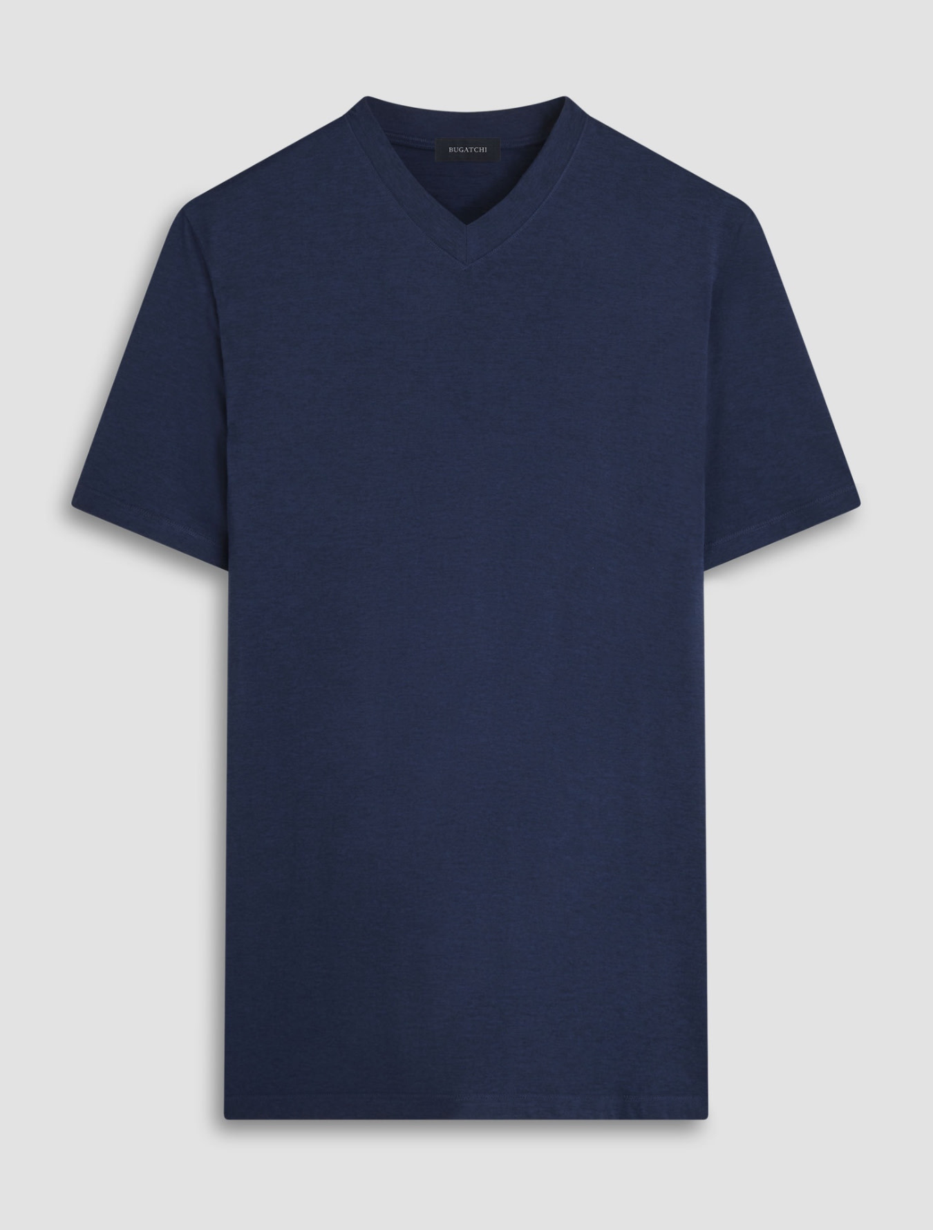 Navy V Neck T Shirt
