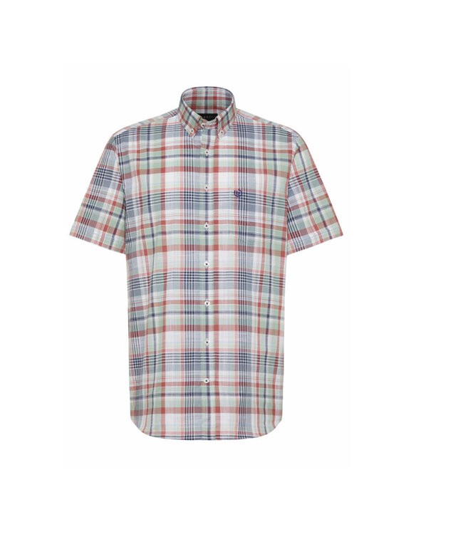 Modern Fit Multi Color Plaid Shirt