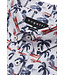 Modern Fit White Palm Tree Shirt