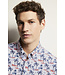 Modern Fit White Palm Tree Shirt