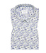 ETERNA Modern Fit Navy Green Floral Shirt