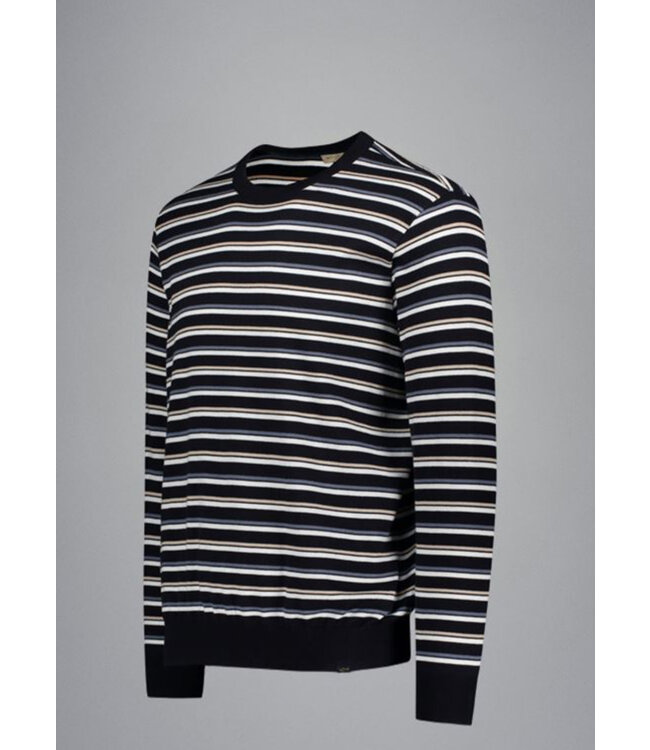 Navy Striped Sweater