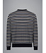 Navy Striped Sweater