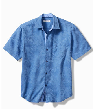 TOMMY BAHAMA Classic Fit Blue Coconut Point Keep It Shirt