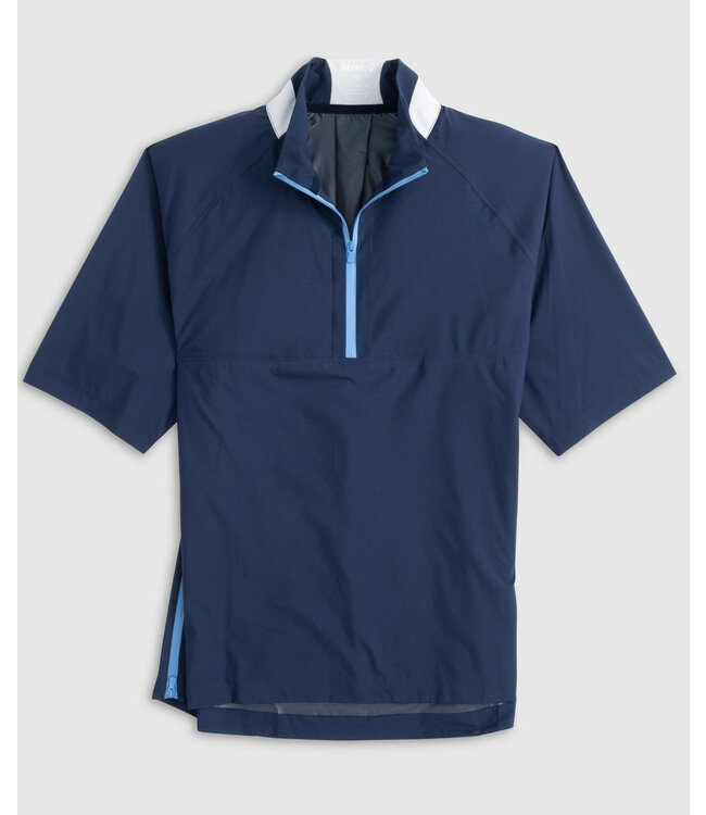 Navy Stealth Stowable 1/4 Zip