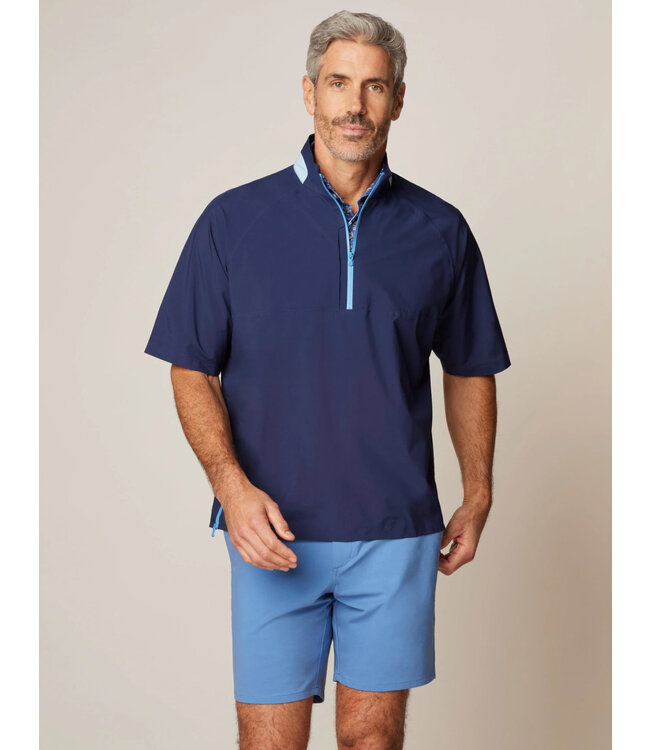 Navy Stealth Stowable 1/4 Zip
