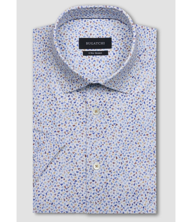 Modern Fit Sand Blue Shirt