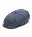 GOTTMANN Denim Herringbone Flat Cap