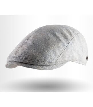 Grey Blue Flat Cap