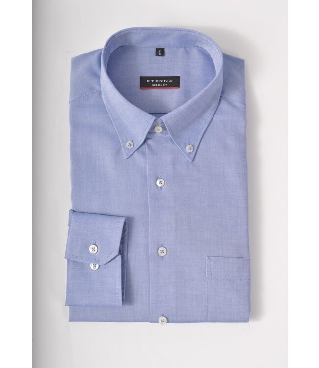 Modern Fit Mid Blue Shirt