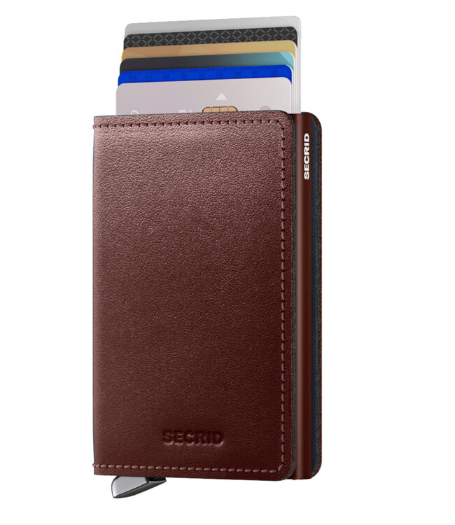 Dusk Dark Brown Slimwallet - Premium