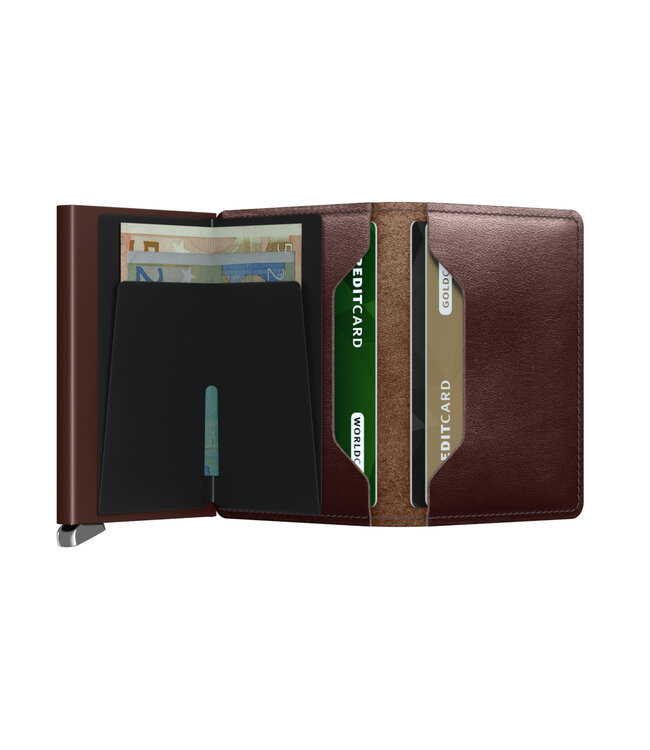 Dusk Dark Brown Slimwallet - Premium