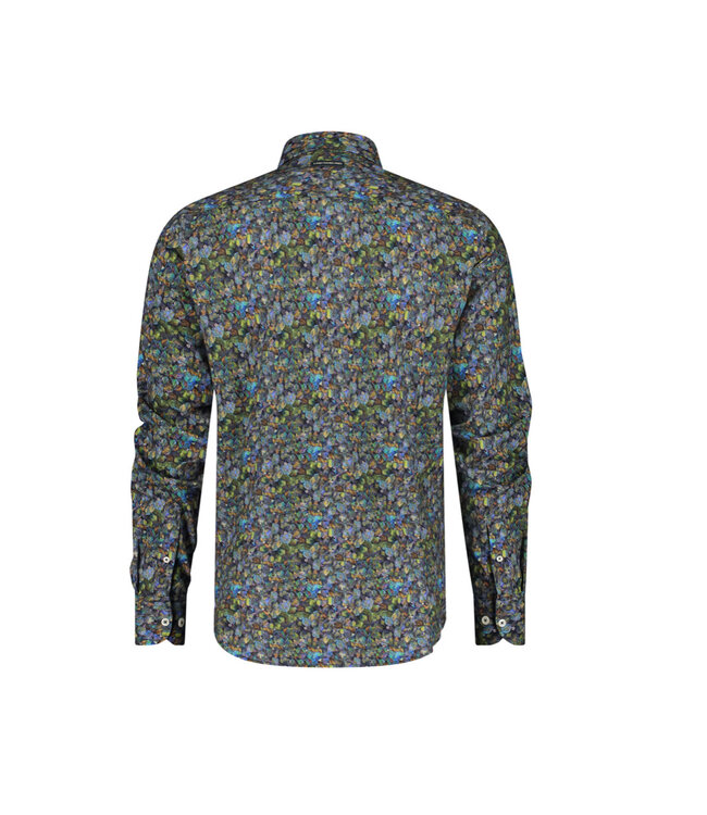 Modern Fit Frozen Leaves Shirt