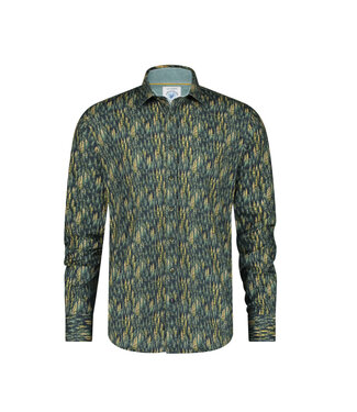 A FISH NAMED FRED Modern Fit Pine Trees Shirt