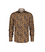 A FISH NAMED FRED Modern Fit Forest Leaves Shirt