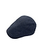 A FISH NAMED FRED Navy Pique Flat Cap