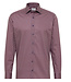 Slim Fit Navy Brown Pattern Shirt