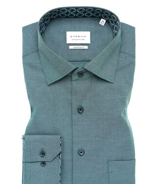 ETERNA Modern Fit Green Dress Shirt
