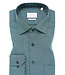 Modern Fit Green Dress Shirt