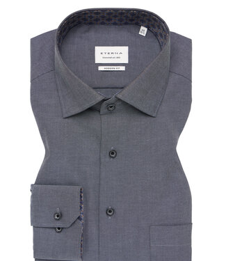 ETERNA Modern Fit Grey Dress Shirt