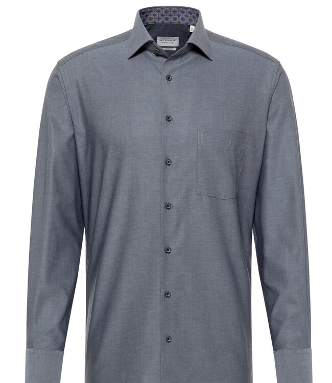 Modern Fit Grey Dress Shirt