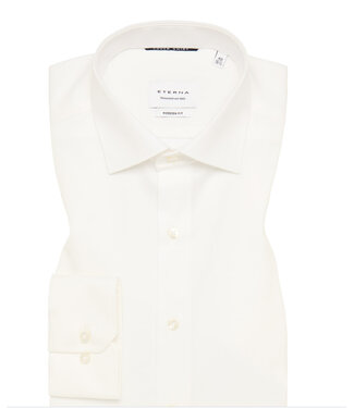 ETERNA Modern Fit Off White Dress Shirt