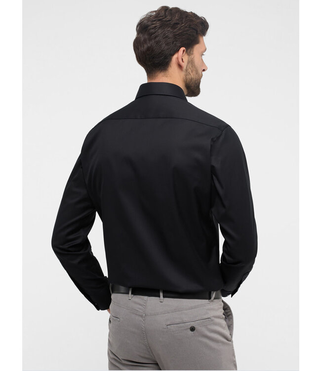 Modern Fit Black  Dress Shirt