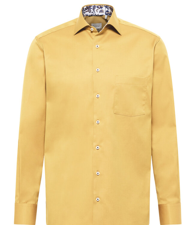 Modern Fit Mustard W/Trim Dress Shirt