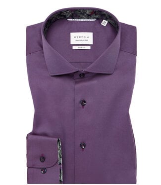 ETERNA Slim Fit Purple Dress Shirt