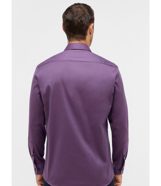 Slim Fit Purple Dress Shirt
