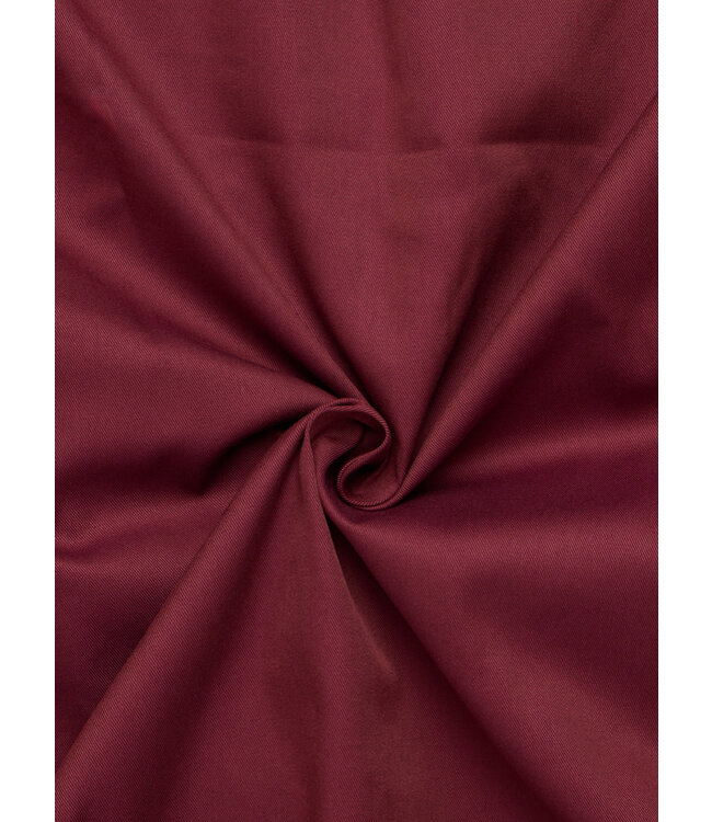 Modern Fit Burgundy W/Trim Dress Shirt