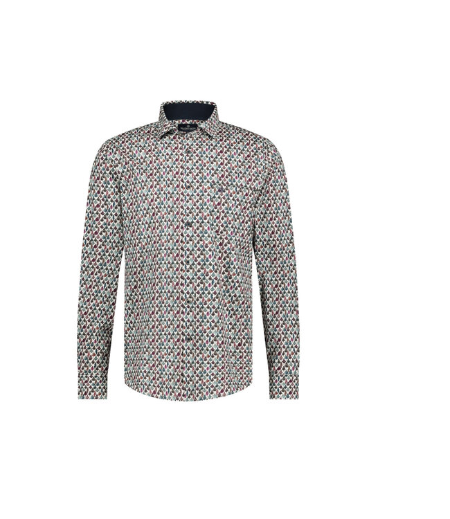 Modern Fit Winter Leaves Shirt