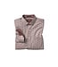 JOHNSTON & MURPHY Classic Fit Brown/Navy Triangle Print Shirt