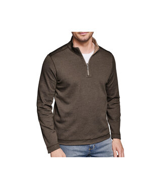 JOHNSTON & MURPHY Brown XC4 1/4 Zip