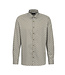 BUGATTI Modern Fit Green Brown Diamond Shirt