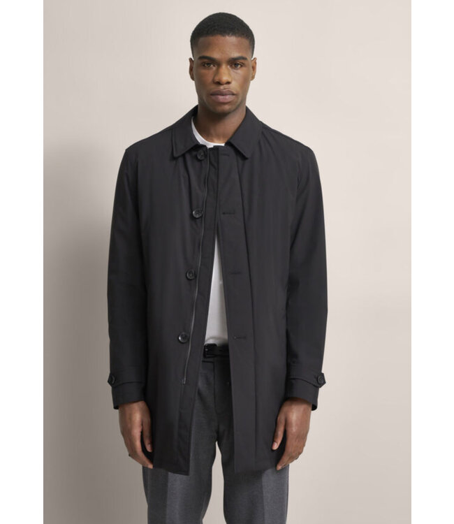 Black Removable Lining Raglan