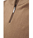 Tan 1/4 Zip Sweater