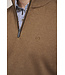 Tan 1/4 Zip Sweater