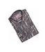 7 DOWNIE Modern Fit Brown Blue Pattern Shirt