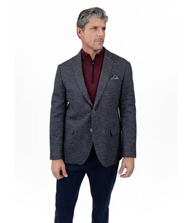 7 DOWNIE Modern Fit Grey Mix Sport Coat