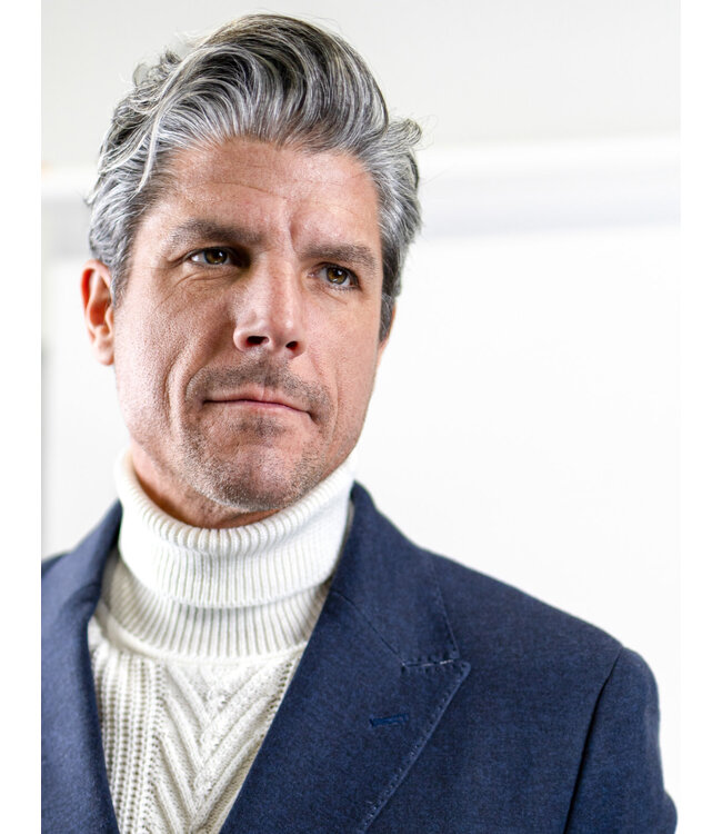 Modern Fit Navy DB Sport Coat