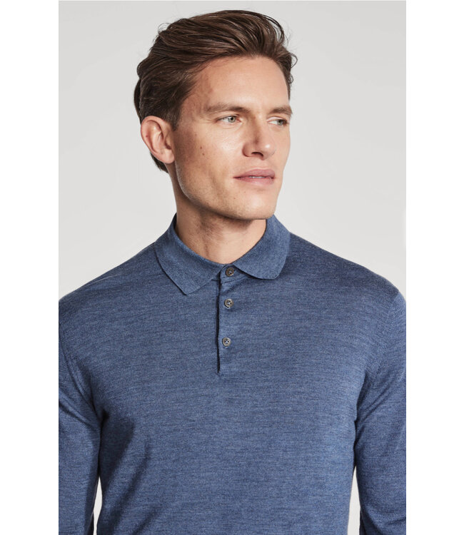 Mid Blue Redfren Polo