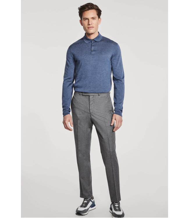 Mid Blue Redfren Polo