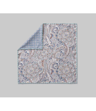 JACK VICTOR Sage Olive Pocket Square