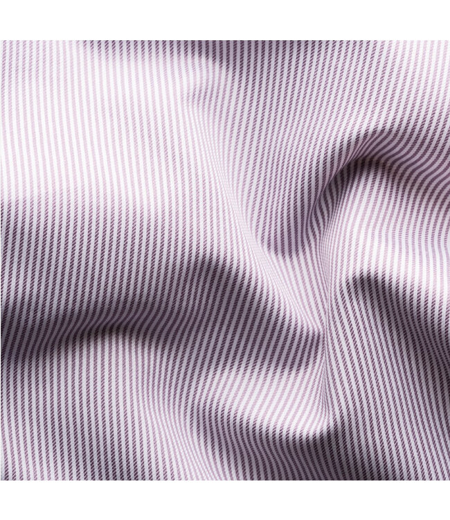 Slim Fit Red Bengal Striped Shirt