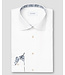 Slim Fit White Signature Shirt with Trim