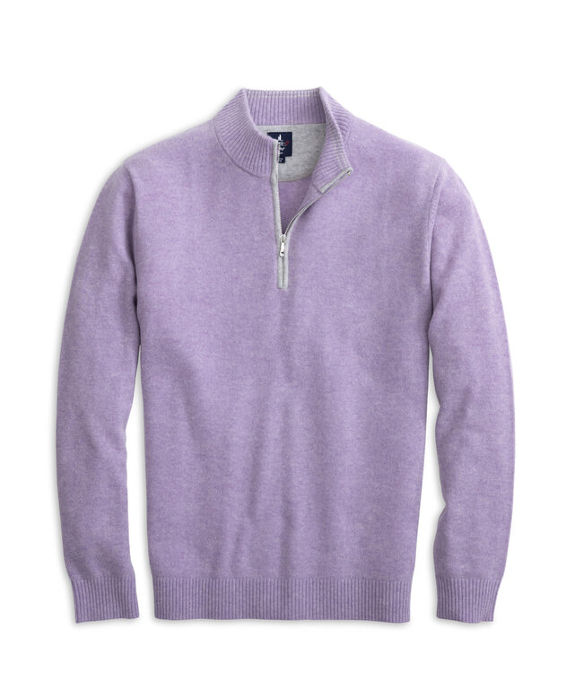 Lavender Mayfair 1/4 Zip Sweater