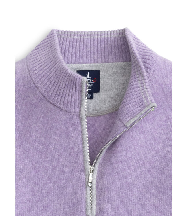 Lavender Mayfair 1/4 Zip Sweater