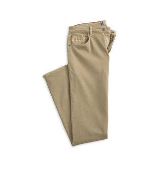JOHNNIE-O Modern Fit Khaki Newport 5 Pocket Pants